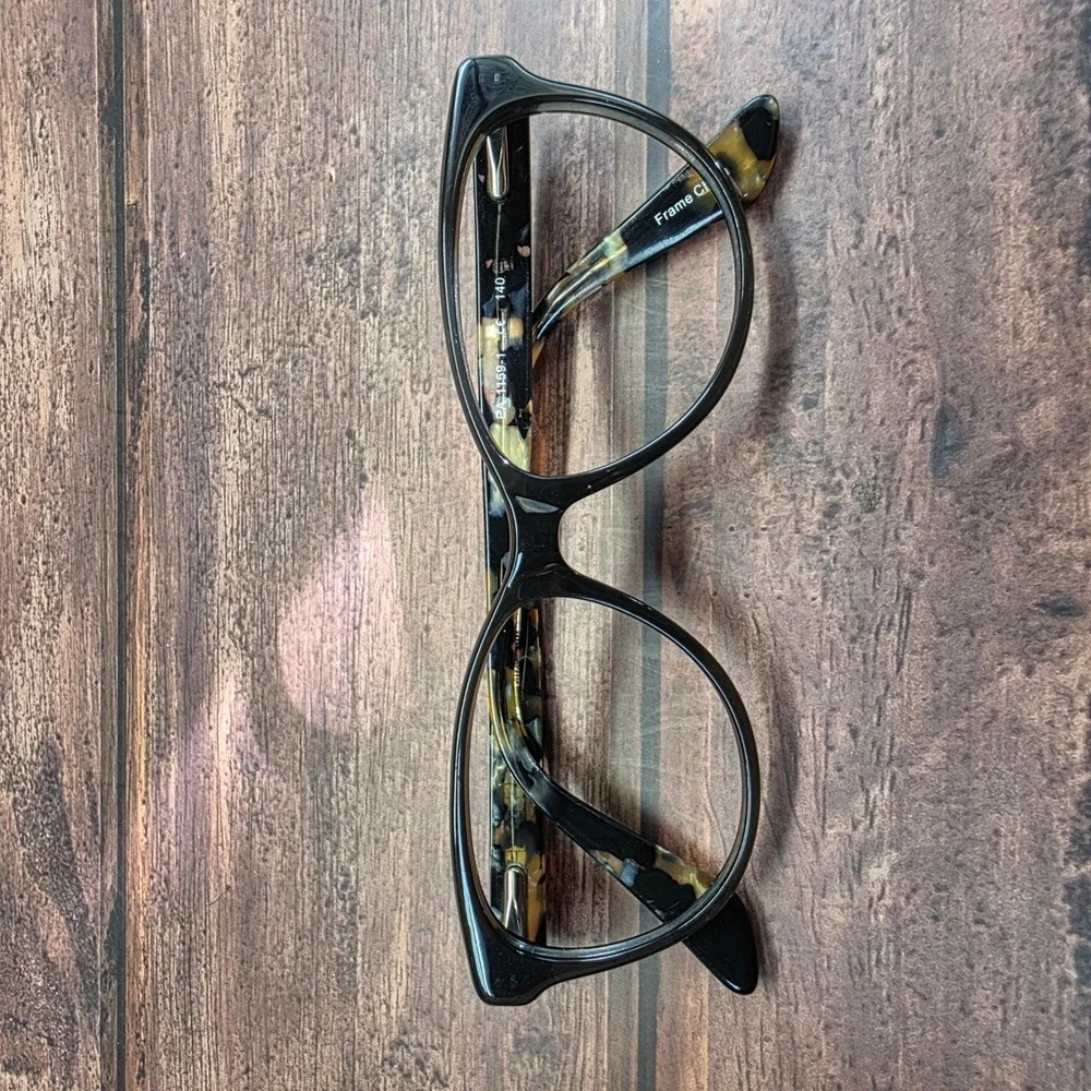 Elizabeth Arden EA 1159-1 Black Tortoise Cat Eye Frames 52-15-140